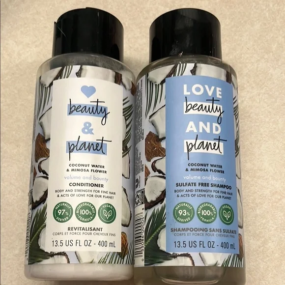 Love Beauty and Planet Shampoo and Conditioner Set - Picture 1 of 2